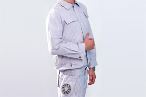 風扇降溫服 迷彩/灰色長袖/短袖降溫服套裝 進口面料 可快速安裝/拆卸