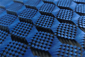 新型復合纖維布 碳纖維芳綸混編布 高性能玻纖/碳纖/芳綸纖維復合編織布 顏色紋路花式可定制 體育用品/汽車用復合材料纖維布